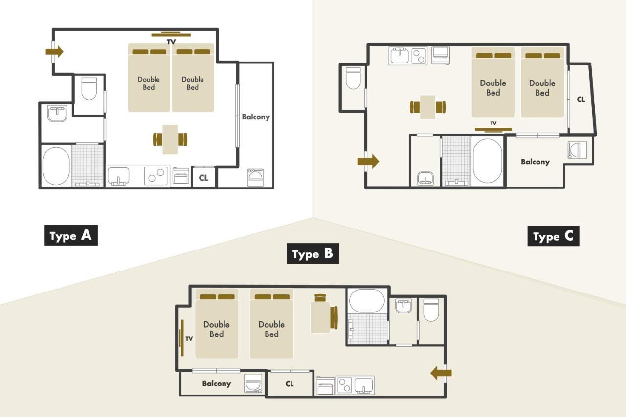 30sqm 1 bedroom, 1 bathroom Apartamento in Osaka Exterior foto